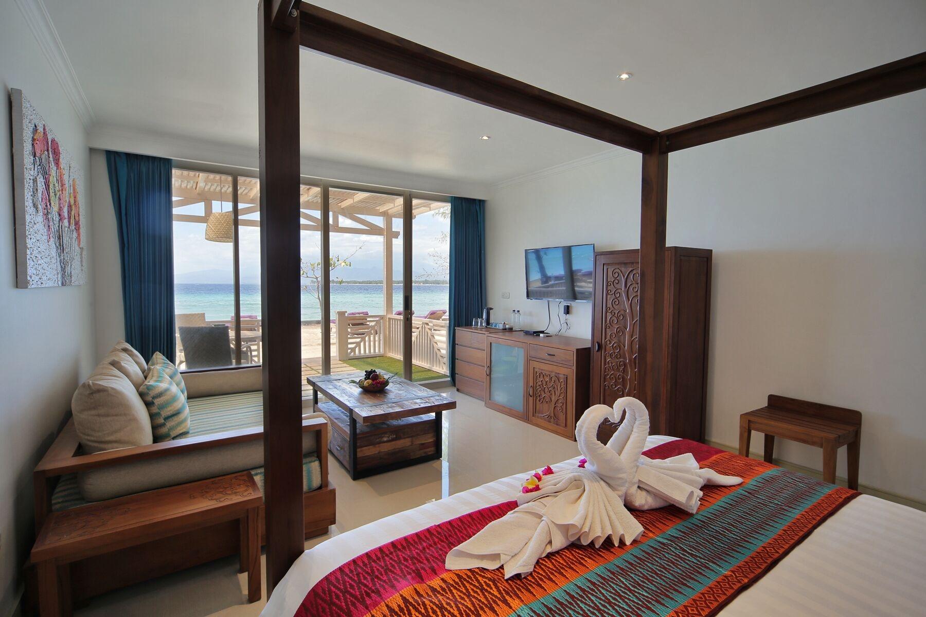 Gili Meno Mojo Beach Resort Kültér fotó